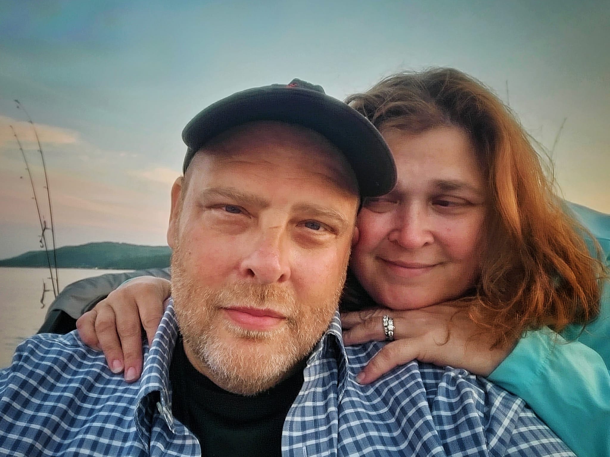 Sunset on the water
